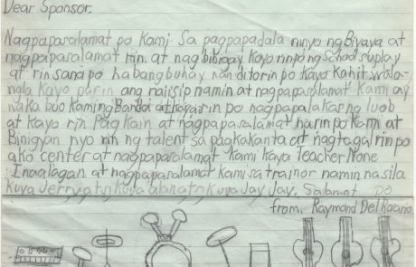 Raymond Del Rosario thank you letter SIAC June 2016