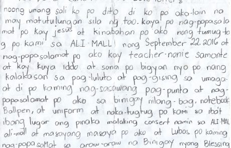 Carla Santos Ali Mall CM SIAC Dec 2016