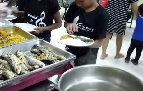 Retreat dinner served CM SIAC Apr 2017