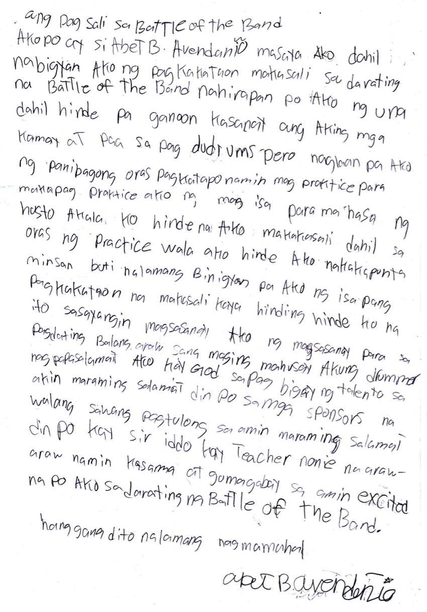 Abet Abendano Thank you for Music CM launch SIAC May 2018