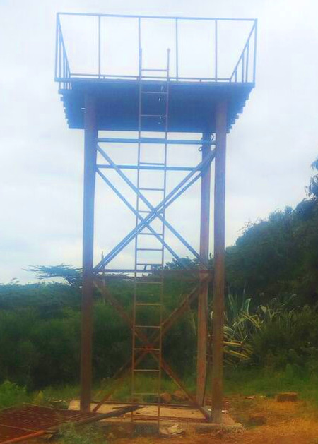 Water tower phase 1 Namelok June 2018