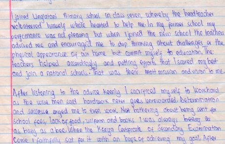 Agnes Mbula Nike All Women essay Lenana