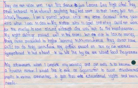 Agnes Mbula Nike All Women essay Lenana