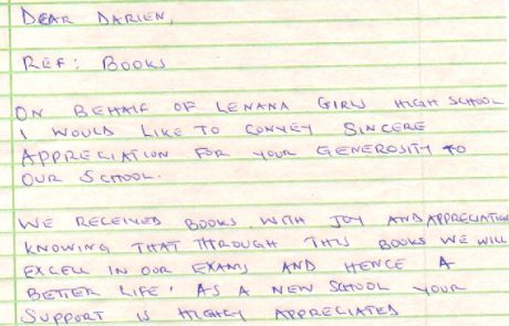 Books DBA Thank you Sarah Chebet Lenana Dec 2017