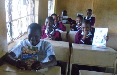 DBA 4th Writing Comp girls reading photo Lenana May 2016