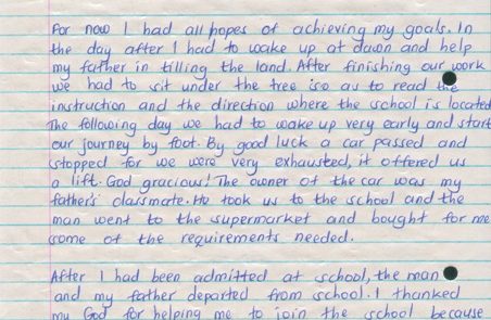 Dolphine Moraa Tears of Joy essay Teri Lenana Dec 2014