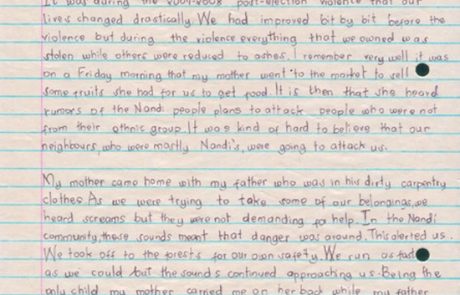 joy huldah moraa my experience amran lenana july 2014