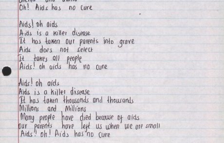 laureria wafula aids poem shirely lenana oct 2012