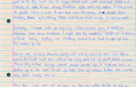 lavina yego essay bridget caletka lenana june 2014