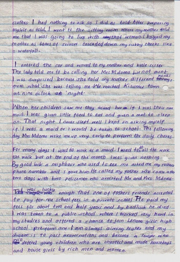 rachael memeti essay lenana jan 2014