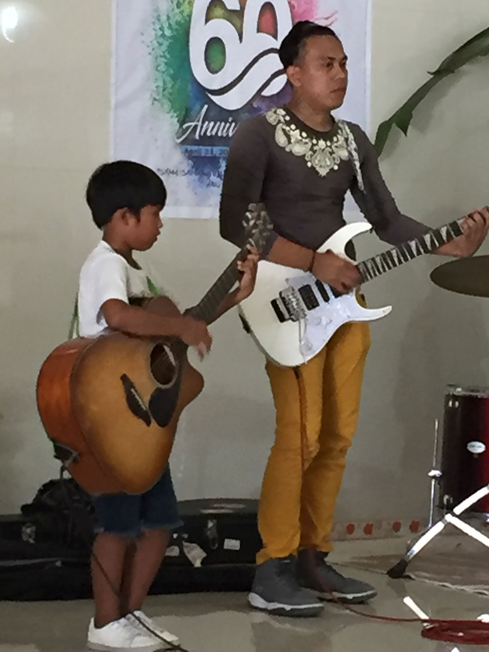 CJ Talan with teacher - SIAC - Nov 4 2019