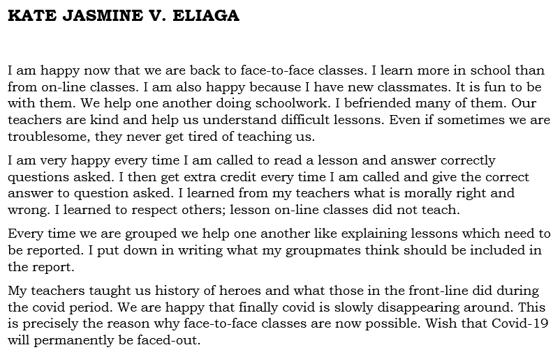 Kate Jamine Eliaga-face to face-English-SIAC-Feb23